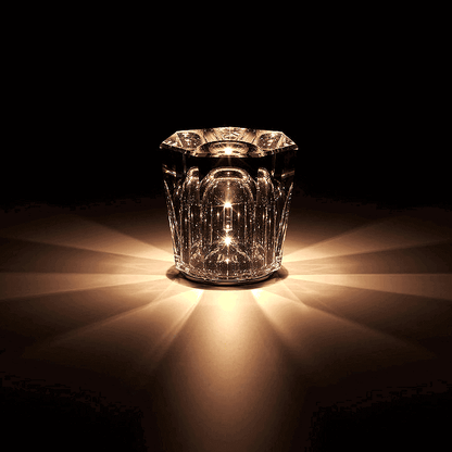 Rechargeable Crystal Desk Lamp - Bar Restaurant Table Lamp