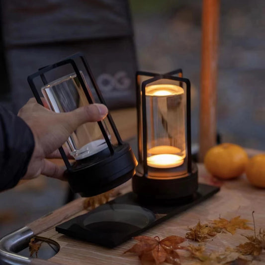 Rechargeable Led Touch Crystal Table Lamp | Portable Camping Light