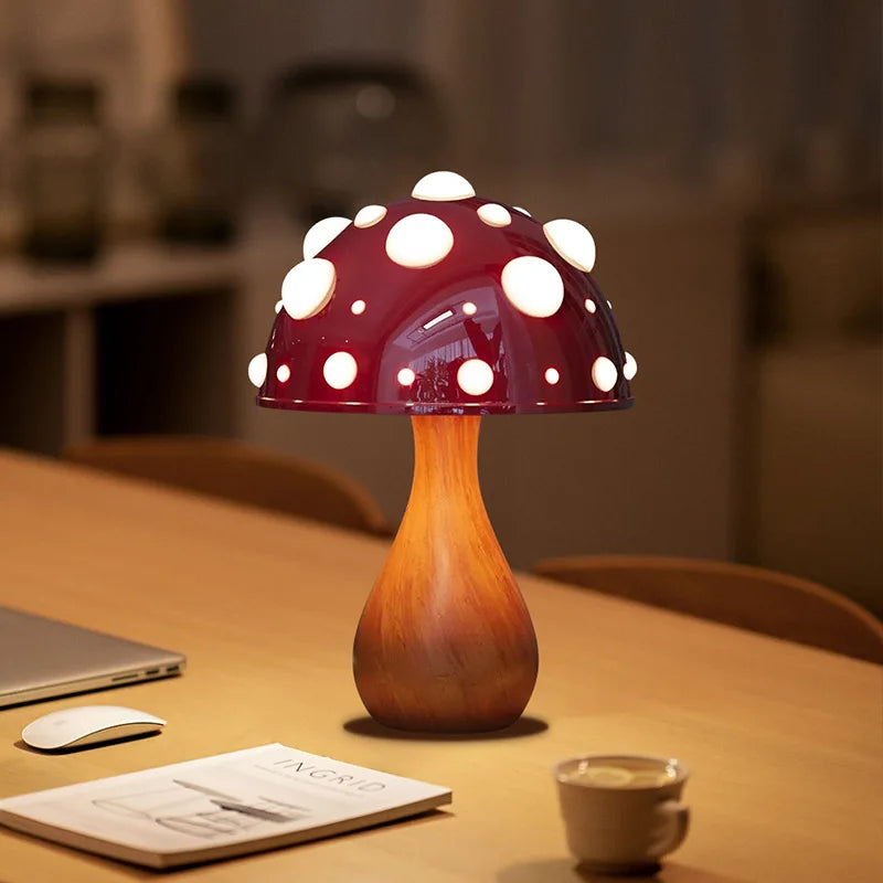 Amanita|Mushroom Lamp - Table Lamps