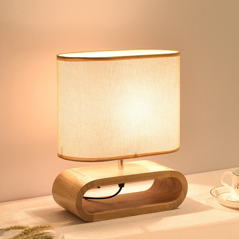 ScandiLoop | Elegant Wooden Table Lamp For Modern Living