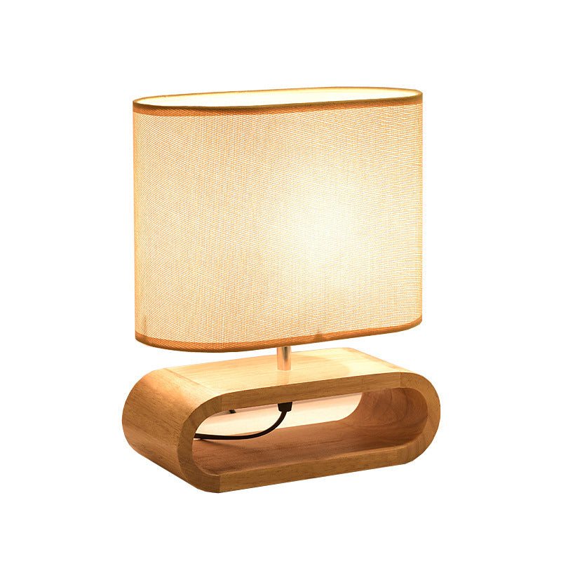 ScandiLoop | Elegant Wooden Table Lamp For Modern Living