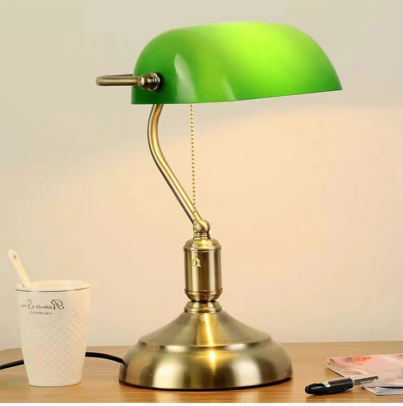 Timeless Glass Table Lamp | European Style Decorative Light