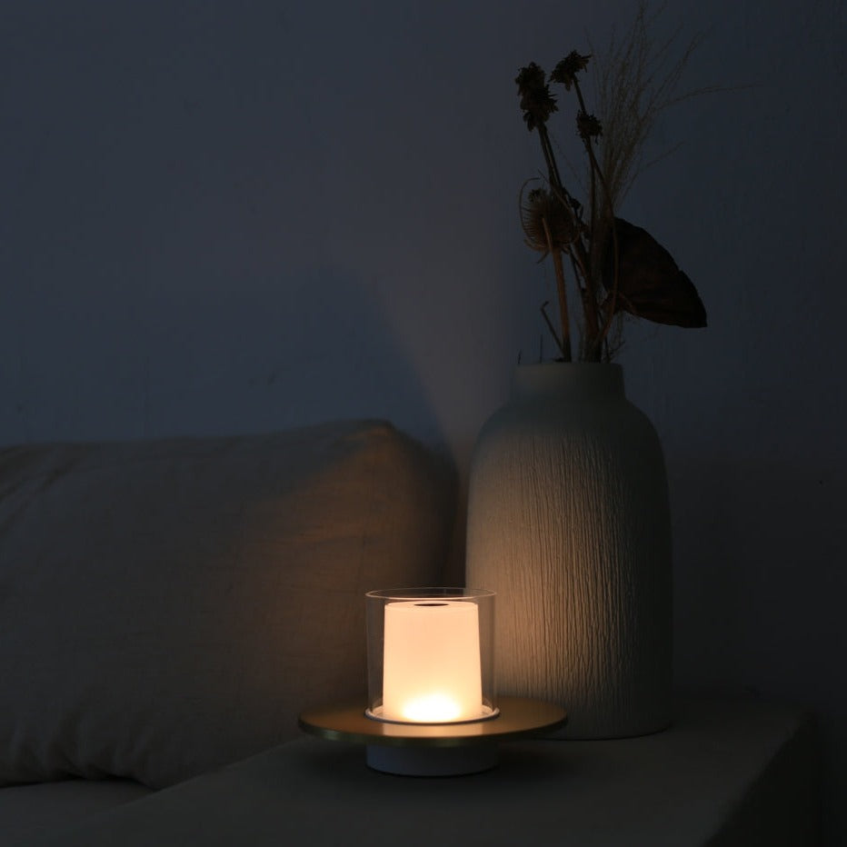 Touch/Infrared Sensor Candle Light | Rechargeable Table Lamp