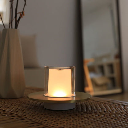 Touch/Infrared Sensor Candle Light | Rechargeable Table Lamp