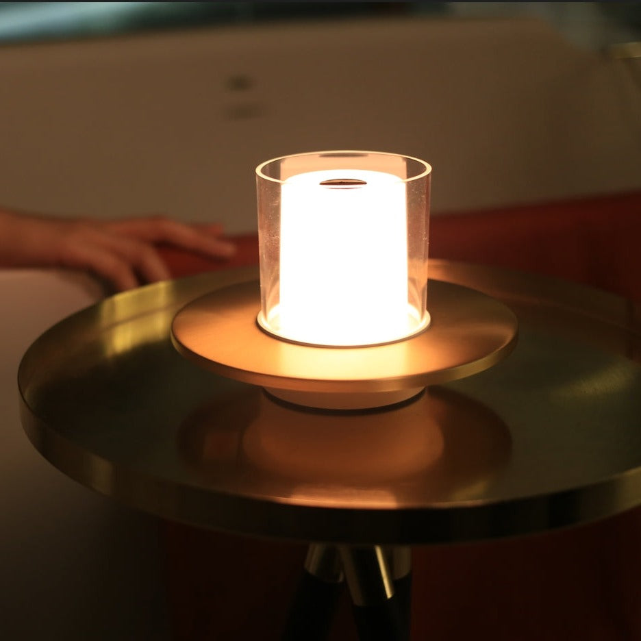 Touch/Infrared Sensor Candle Light | Rechargeable Table Lamp