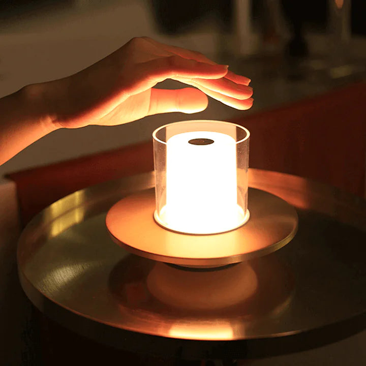 Touch/Infrared Sensor Candle Light | Rechargeable Table Lamp