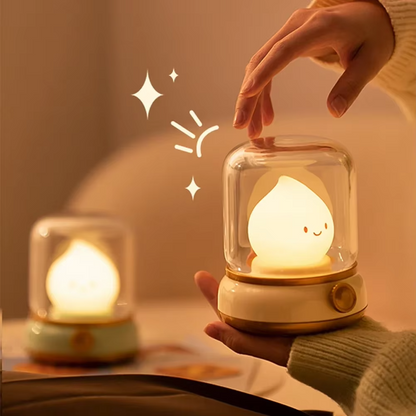 Vintage LED Kerosene Lamp | Rechargeable Candle Night Light