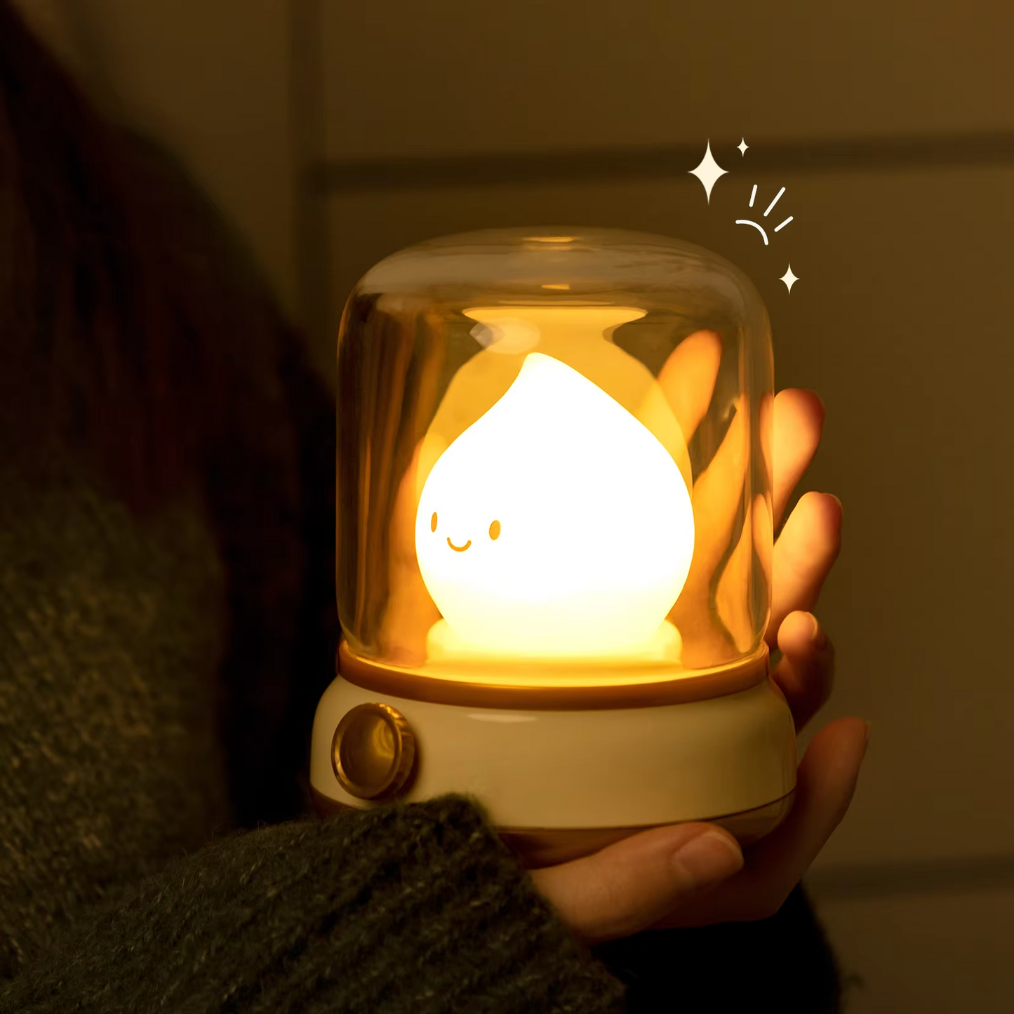 Vintage LED Kerosene Lamp | Rechargeable Candle Night Light