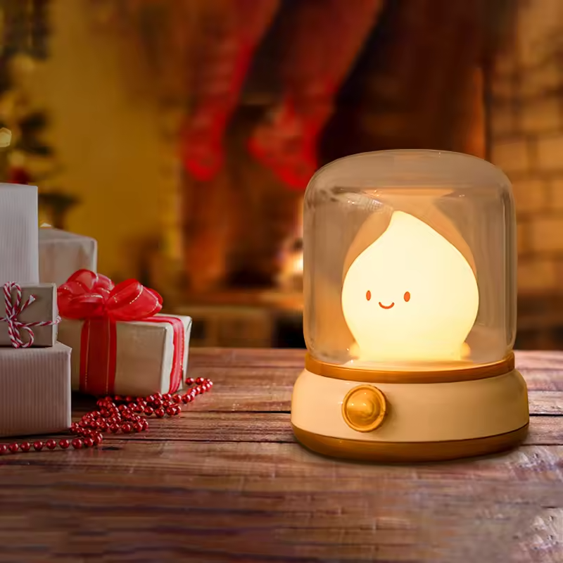 Vintage LED Kerosene Lamp | Rechargeable Candle Night Light