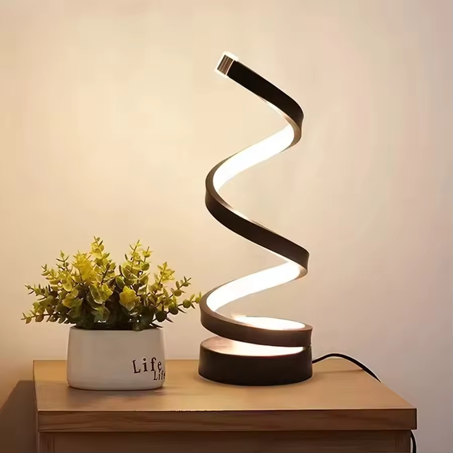 ZyraLux | Sleek Modern LED Table Lamp With Elegant Design