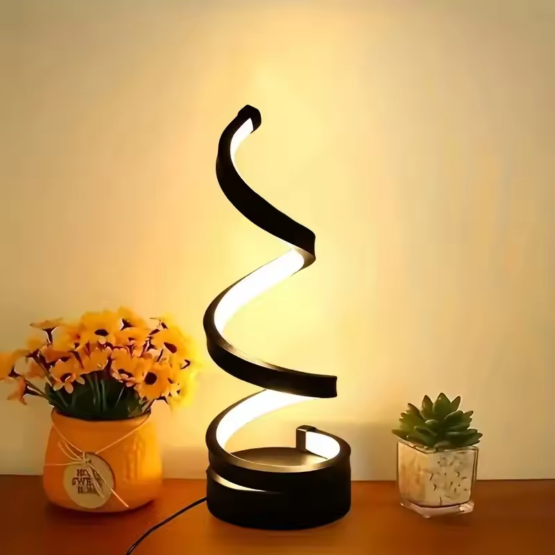 ZyraLux | Sleek Modern LED Table Lamp With Elegant Design