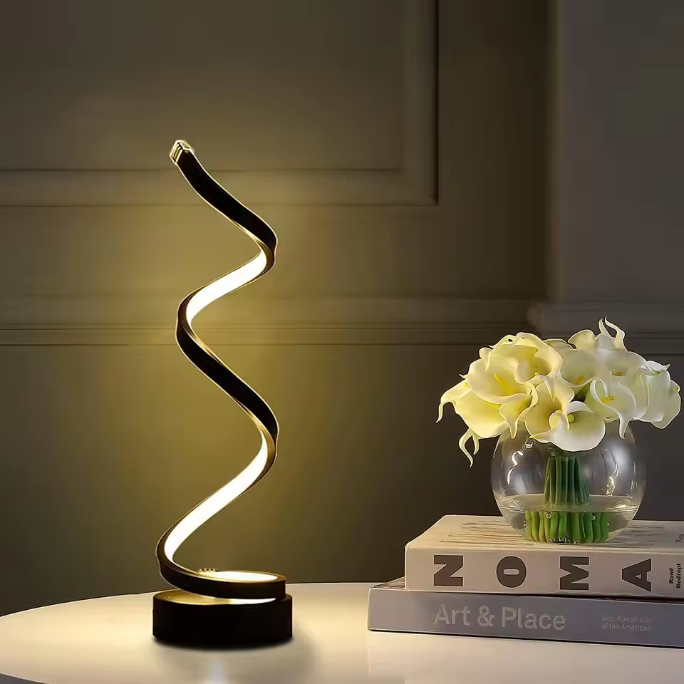 ZyraLux | Sleek Modern LED Table Lamp With Elegant Design