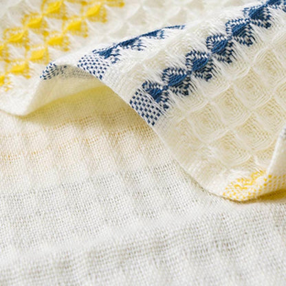ColorSplash | Colorblock Striped Cotton Bath Towel