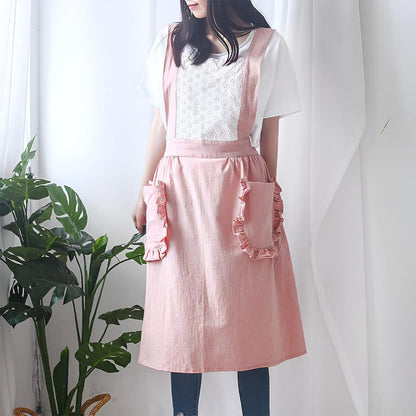 ChicWear | Ruffle Pocket Kitchen Apron