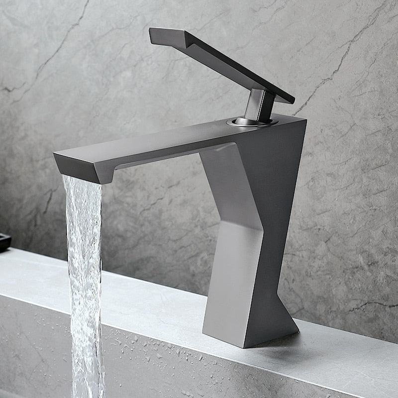 Brionne | Black Bathroom Faucet - Basin Mixer Tap & Modern Design