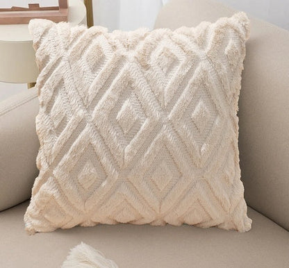 DiamondCushion | 3D Diamond Pattern Cushion Cover