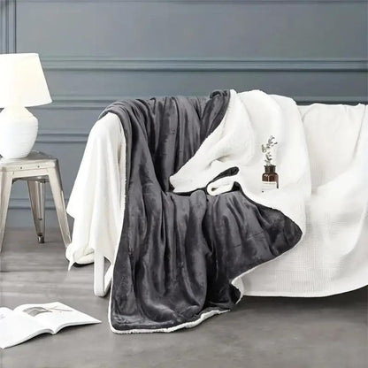 CloudSoft | Reversible Plush Blanket