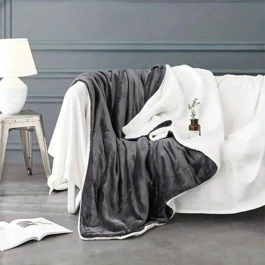 CloudSoft | Reversible Plush Blanket