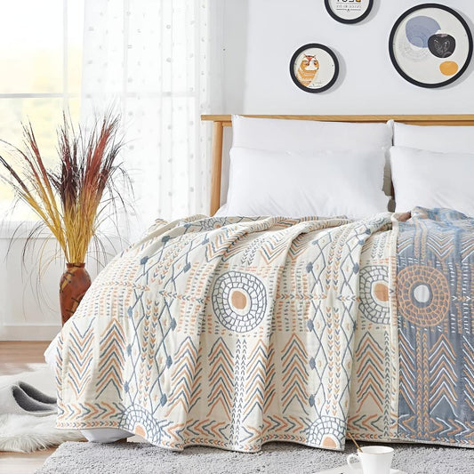 ChicHome | Reversible Cotton Throw Blanket