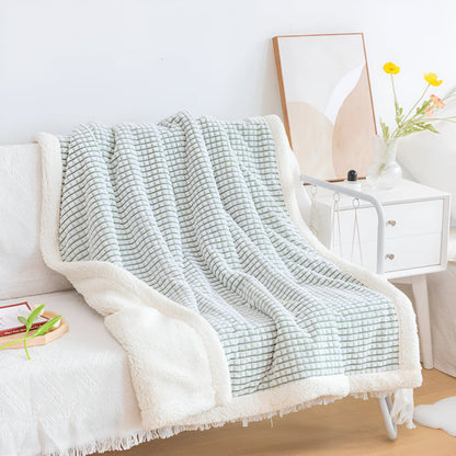 CozyHome | Warm Waffle Sherpa Blanket