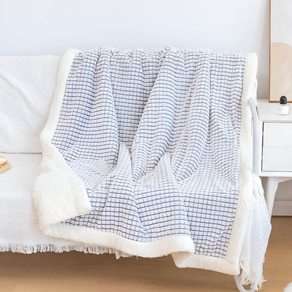 CozyHome | Warm Waffle Sherpa Blanket