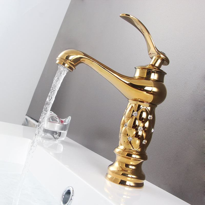 Bellagio | Luxury Golden Bathroom Faucet - High & Short Style