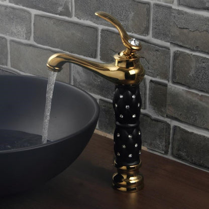 Bellagio | Luxury Golden Bathroom Faucet - High & Short Style