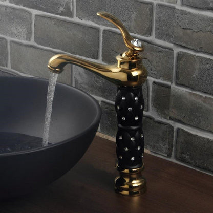 Bellagio | Luxury Golden Bathroom Faucet - High & Short Style
