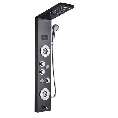 Zanetti | Luxury LED Shower Panel - SPA Massage Jet & Rainfall System