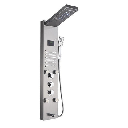 Zanetti | Luxury LED Shower Panel - SPA Massage Jet & Rainfall System