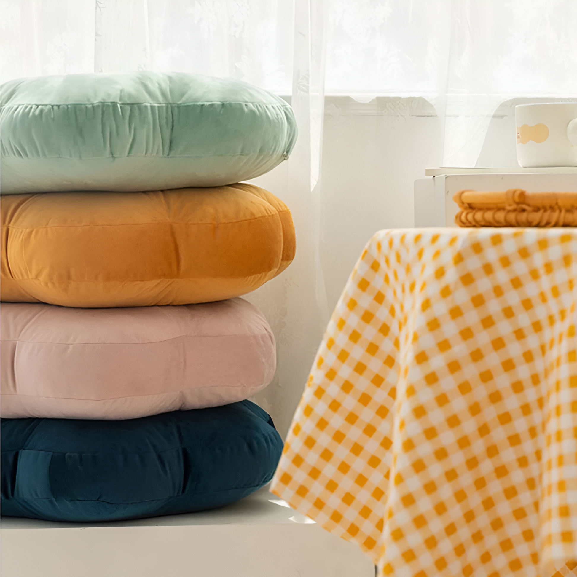 BloomSoft | Velvet Flower-Shaped Plush Cushion
