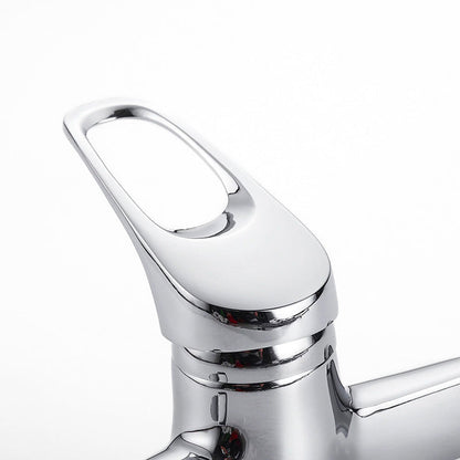 ChromeWall | Wall-Mounted Kitchen Mixer Tap Chrome Spout