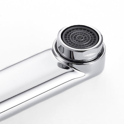 ChromeWall | Wall-Mounted Kitchen Mixer Tap Chrome Spout