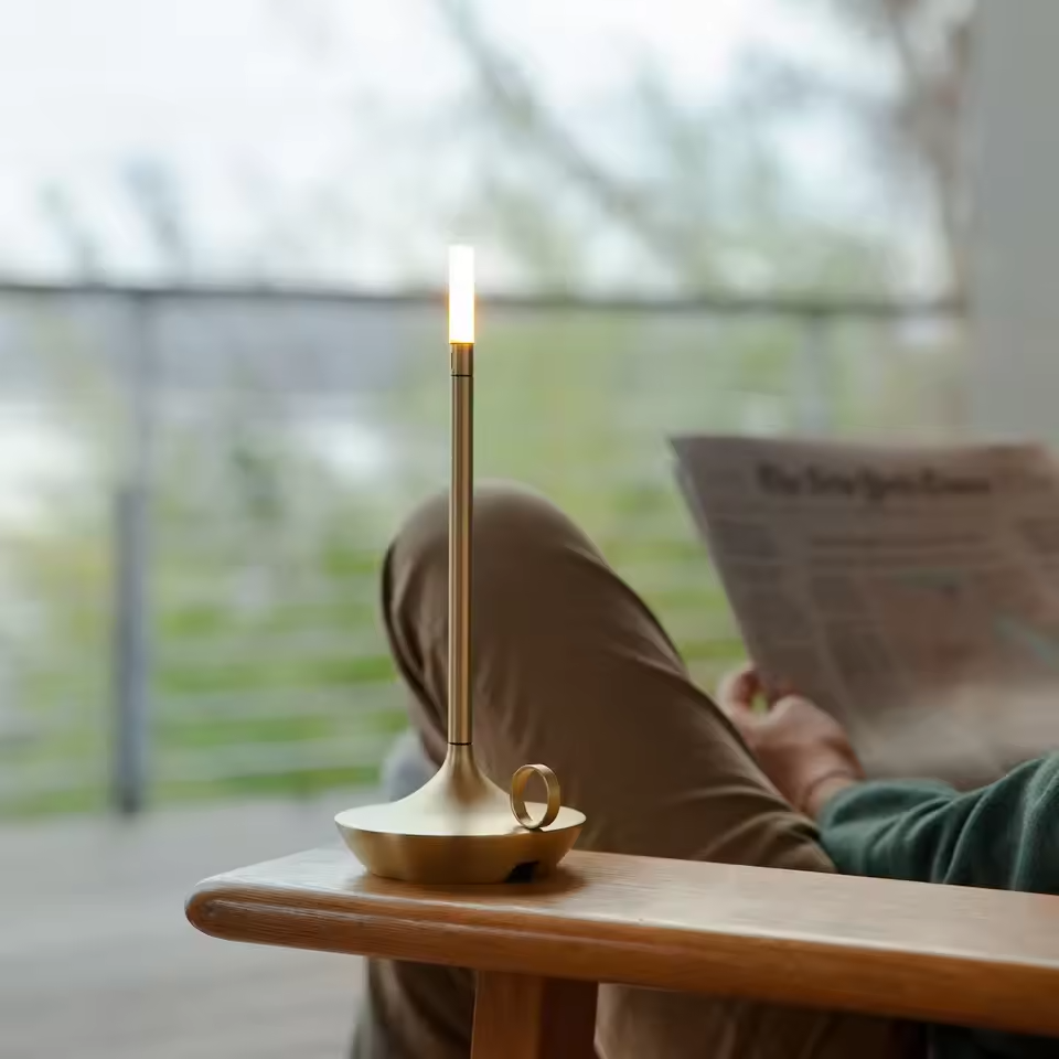 Candleglow Touch Lamp | Rechargeable Wireless Led Table Lamp