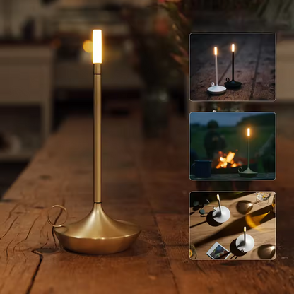 Candleglow Touch Lamp | Rechargeable Wireless Led Table Lamp