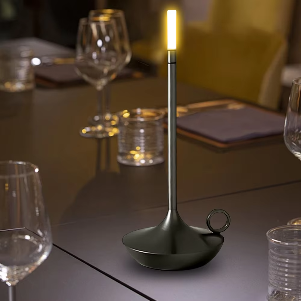 Candleglow Touch Lamp | Rechargeable Wireless Led Table Lamp