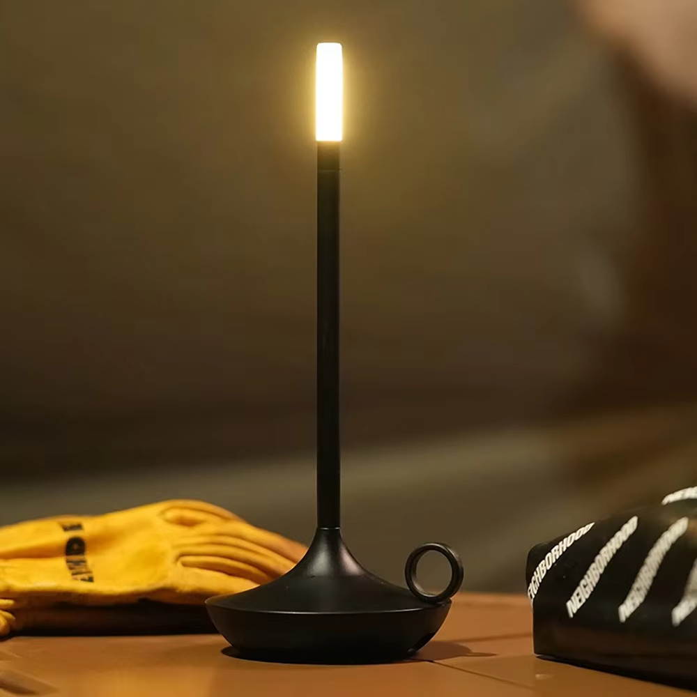 Candleglow Touch Lamp | Rechargeable Wireless Led Table Lamp