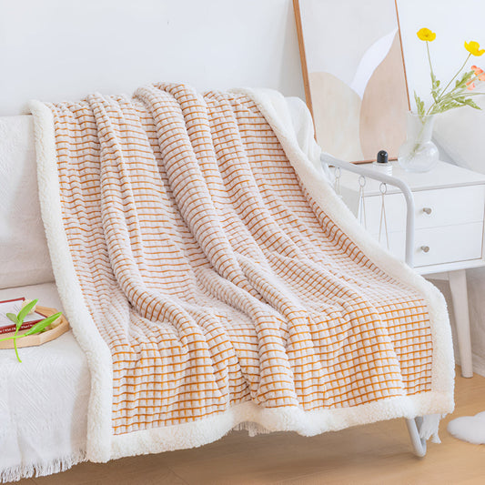 CozyHome | Warm Waffle Sherpa Blanket